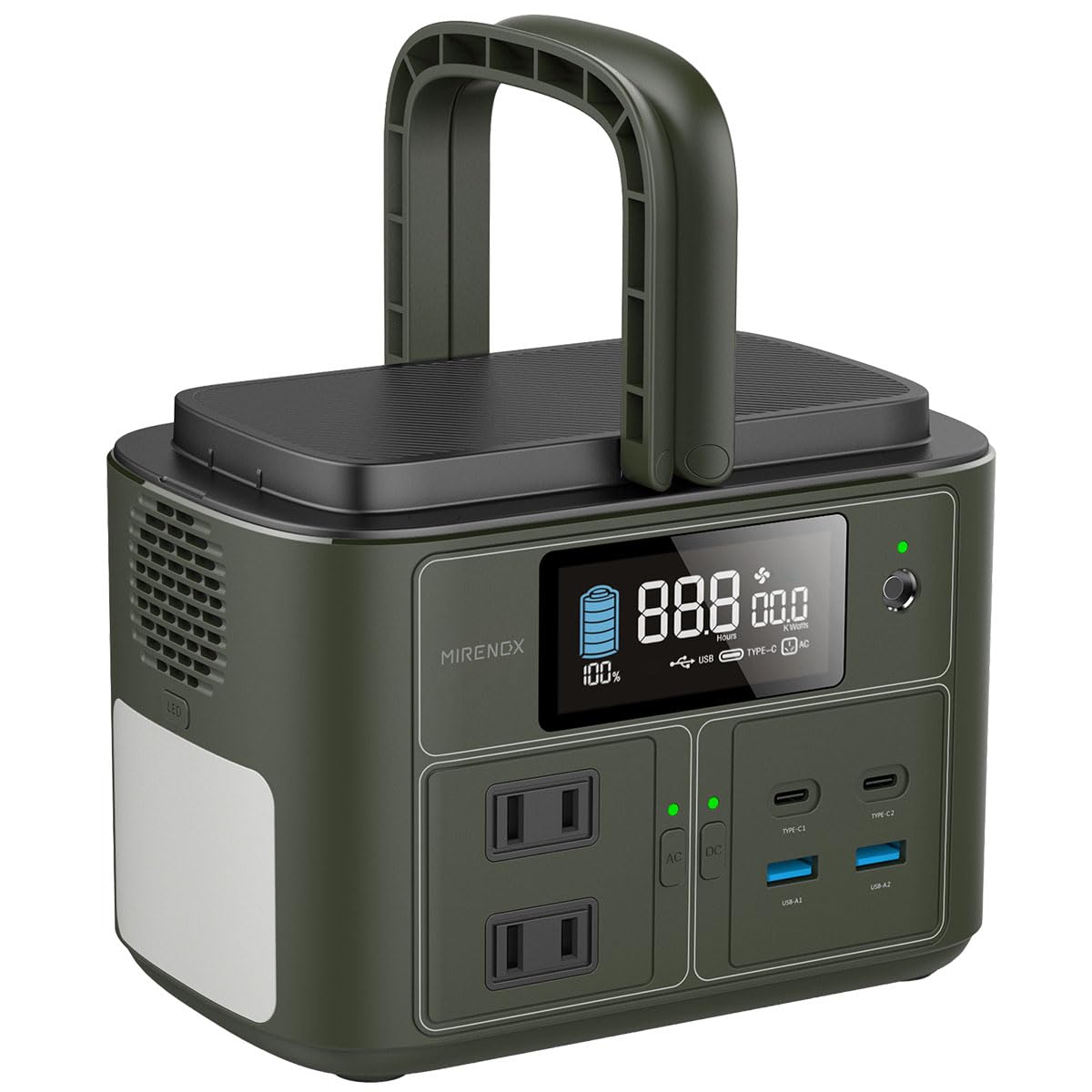 Amazon.co.jp: ポータブル電源 蓄電池 小型 192Wh 60000mAh 定格200W
